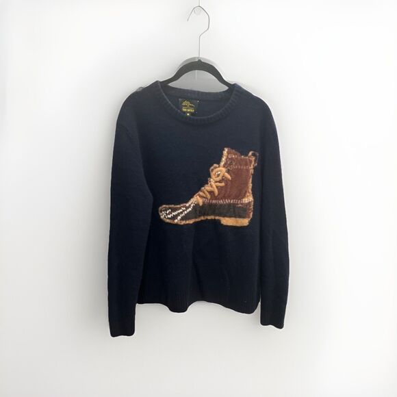 LL Bean x Todd Snyder Knit Bean Boot Heritage Wool Sweater Mens Slim Fit Medium - Picture 1 of 5